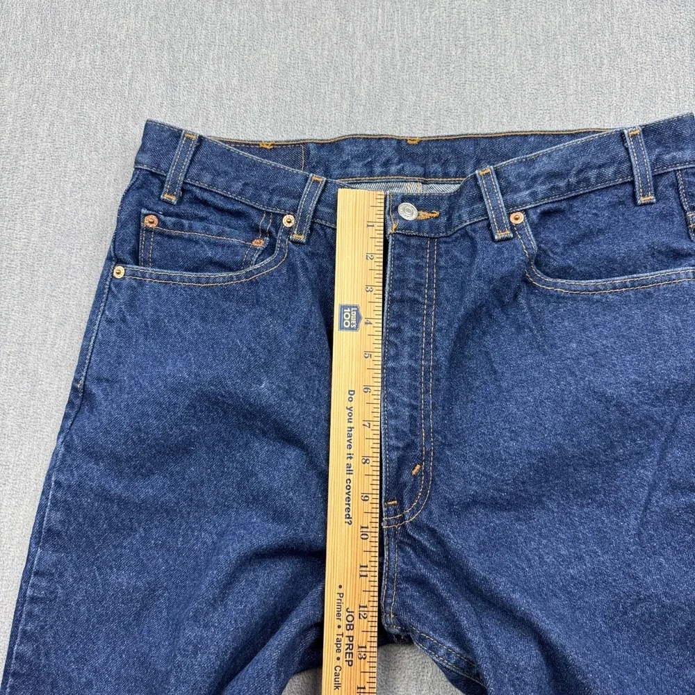 Vintage Levis 517 Jeans Men 35X31 Blue Denim Bootcut Classic Rodeo Made In USA